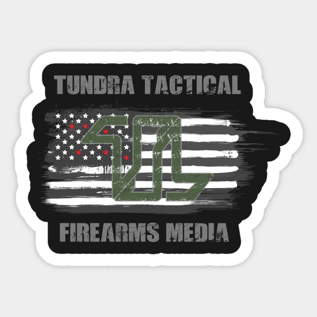 Tundra Double T Logo Sticker by Tundratactical